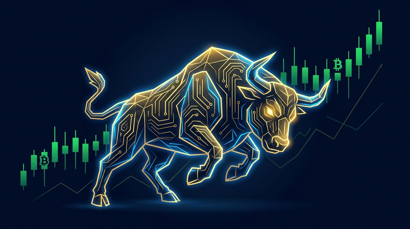 Taureau algorithmique — Bull Run Crypto
